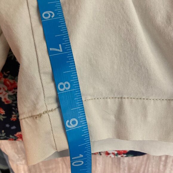 GAP Shorts Mens Sz 38 Beige Khaki Cotton Chino Stretch Tan Brown Pockets - Picture 10 of 10